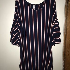 Jules & James striped tunic
